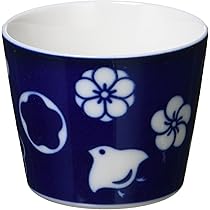 Amazon｜美濃焼 そば猪口 そばちょこ 梅千鳥 約直径8×高さ6.5cm 容量